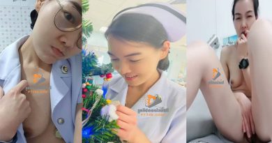 คลิปหลุดมาใหม่สาวพยาบบาลขี้เงี่ยนถ่ายคลิปส่งให้แฟนชักว่าว นมกำลังตังเต้าน่าเย็ด