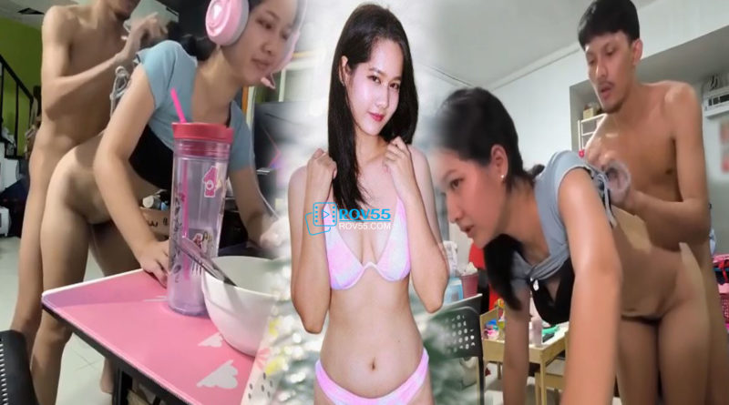 คลิปหลุดสตรีมเมอร์สาว FiveM ลืมปิดกล้องโดนผัวจับเย็ดคาไลฟ์สดท่าหมาแตกในหี